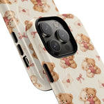 Telefoonhoesje met MagSafe met teddybeer verliefd