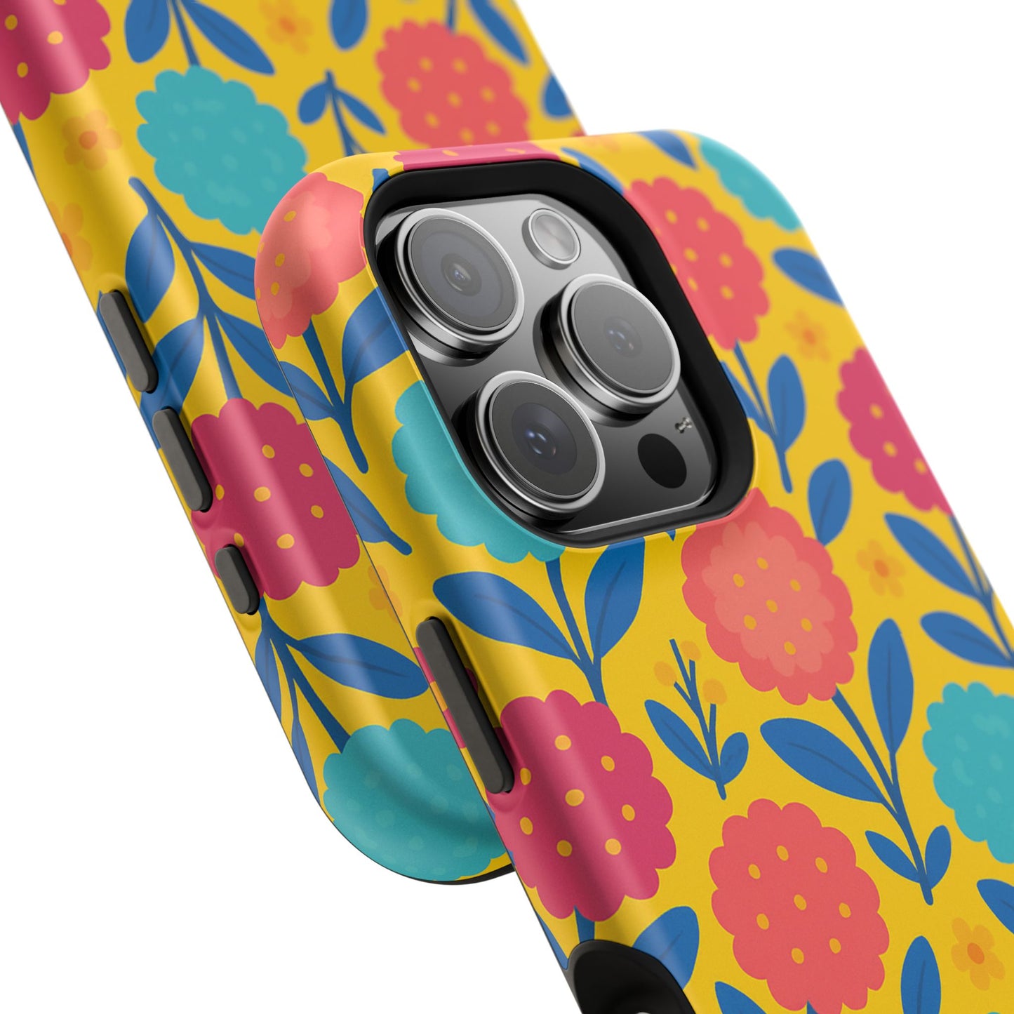 Vibrant Floral MagSafe Phone Case