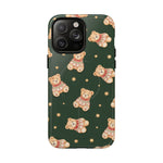 Funda para iPhone con diseño de osito de peluche y corazón (con MagSafe)