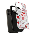 Love Doodle Tough iPhone Case (MagSafe compatible)  Shamo's
