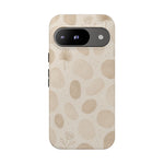 Neutral Pebble Pattern Tough iPhone Case  Shamo's Google Pixel 9 / Glossy