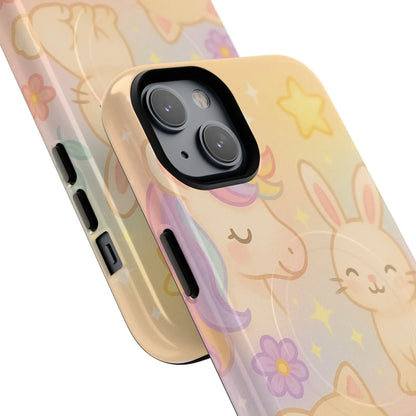 Magical Animal Friends iPhone Case with MagSafe