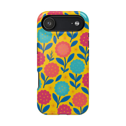 Vibrant Floral MagSafe Phone Case
