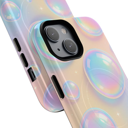 Holographic Bubble iPhone Case - with MagSafe