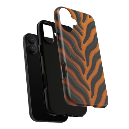 Fierce Tiger Striped iPhone Case - Works with MagSafe