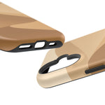 Neutral Desert Wave Design iPhone Case | MagSafe  Shamo's