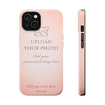 Personalizable iPhone Case | Add Your Own Photo and Text | MagSafe Compatible - iPhone 14 / Matte - Shamo's