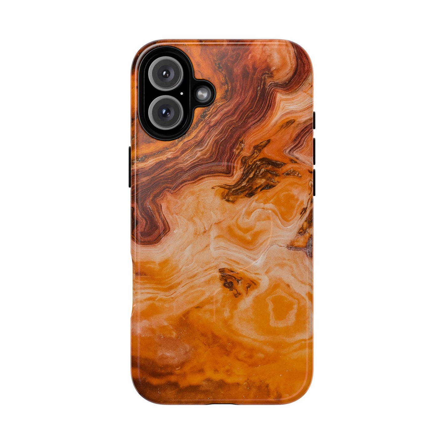 Amber Agate Marble iPhone Case — compatible with MagSafe - Shamo's