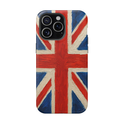 MagSafe Tough iPhone Case — UK Flag Magnetic Impact-Resistant Design  Shamo's iPhone 15 Pro Max / Matte