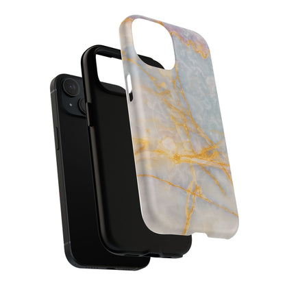 Marble Gold Vein iPhone Case (MagSafe Compatible)