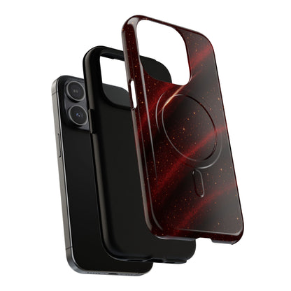 Red Nebula iPhone Case with MagSafe - Shamo's