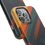 “Geometry of Becoming” Abstract iPhone MagSafe Case — Magnetic Impact-Resistant  Shamo's