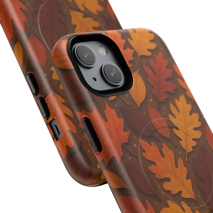 Falling Leaves Magic Phone Case MagSafe Compatible