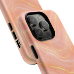 Luxury Series Pink Marble iPhone Case compatible with MagSafe  Shamo's