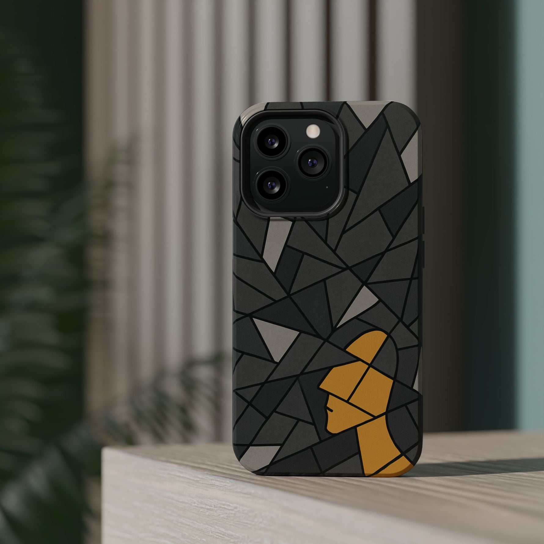 “Rebuilding Myself” Abstract iPhone Case — Magnetic MagSafe Impact-Resistant  Shamo's