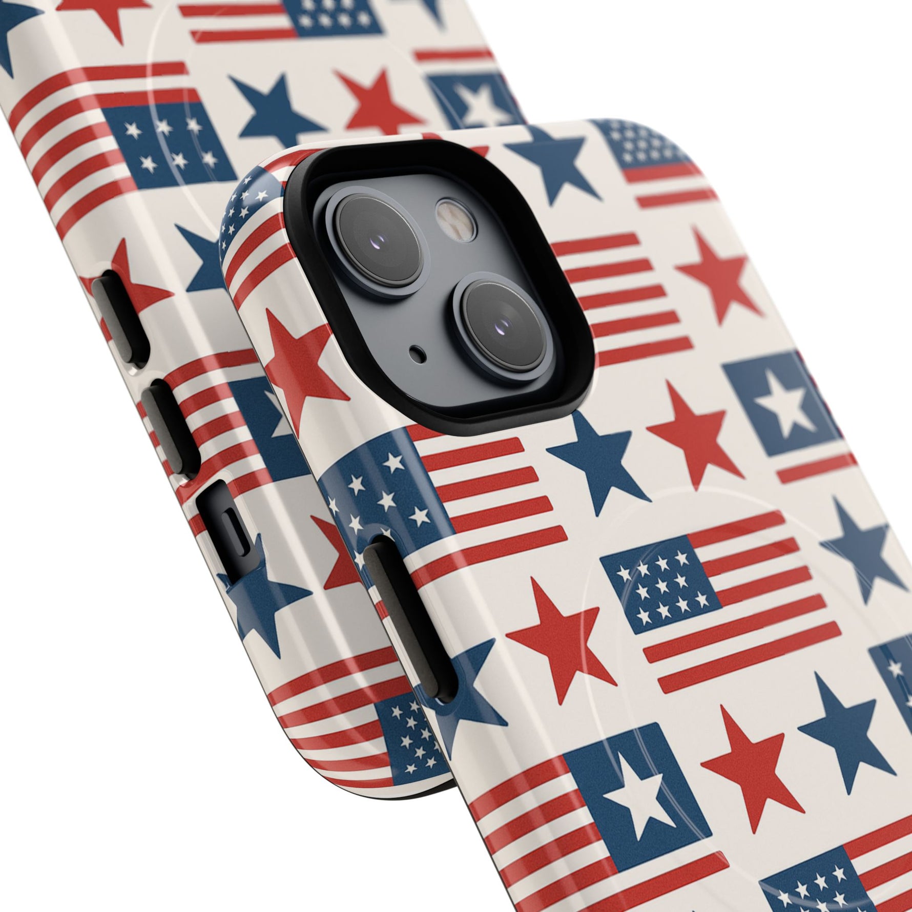 Patriotic American Flag iPhone Case | MagSafe - Shamo's