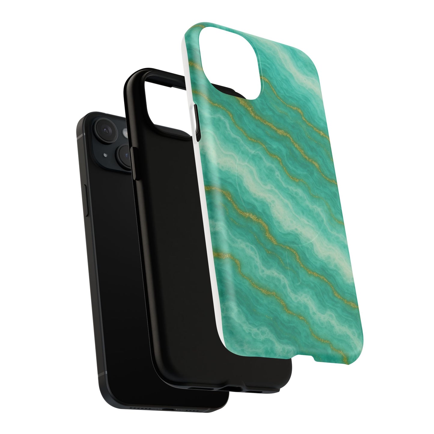 Ocean Marble Flow iPhone Case with MagSafe - Shamo's