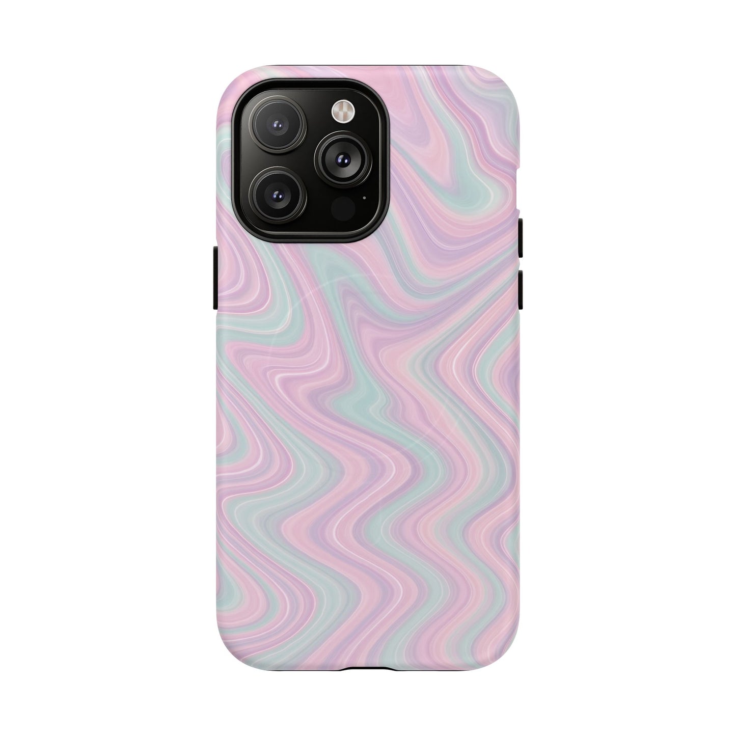 Colorful Marble Pastel Swirl iPhone Case | MagSafe
