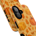 Autumn Harvest iPhone Case — Pumpkin & Haystack Fall with MagSafe  Shamo's