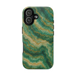 Green Marble iPhone Case with MagSafe - Shamo's