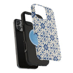 Lisbon Tile – Blue Ornamental MagSafe Phone Case