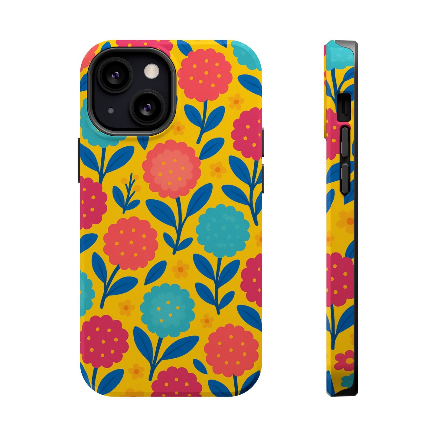 Vibrant Floral MagSafe Phone Case