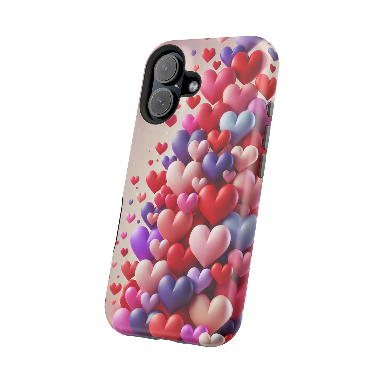 Love Hearts MagSafe iPhone Case — Magnetic, Impact-Resistant  Shamo's
