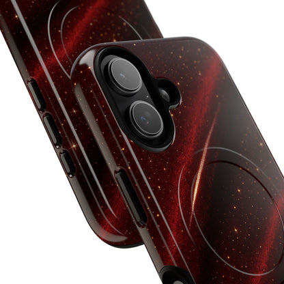 Red Nebula iPhone Case with MagSafe