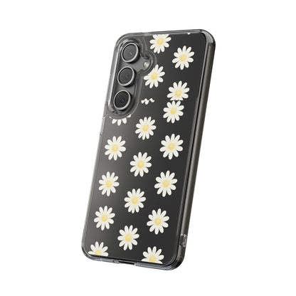 Daisy Floral Clear iPhone Case