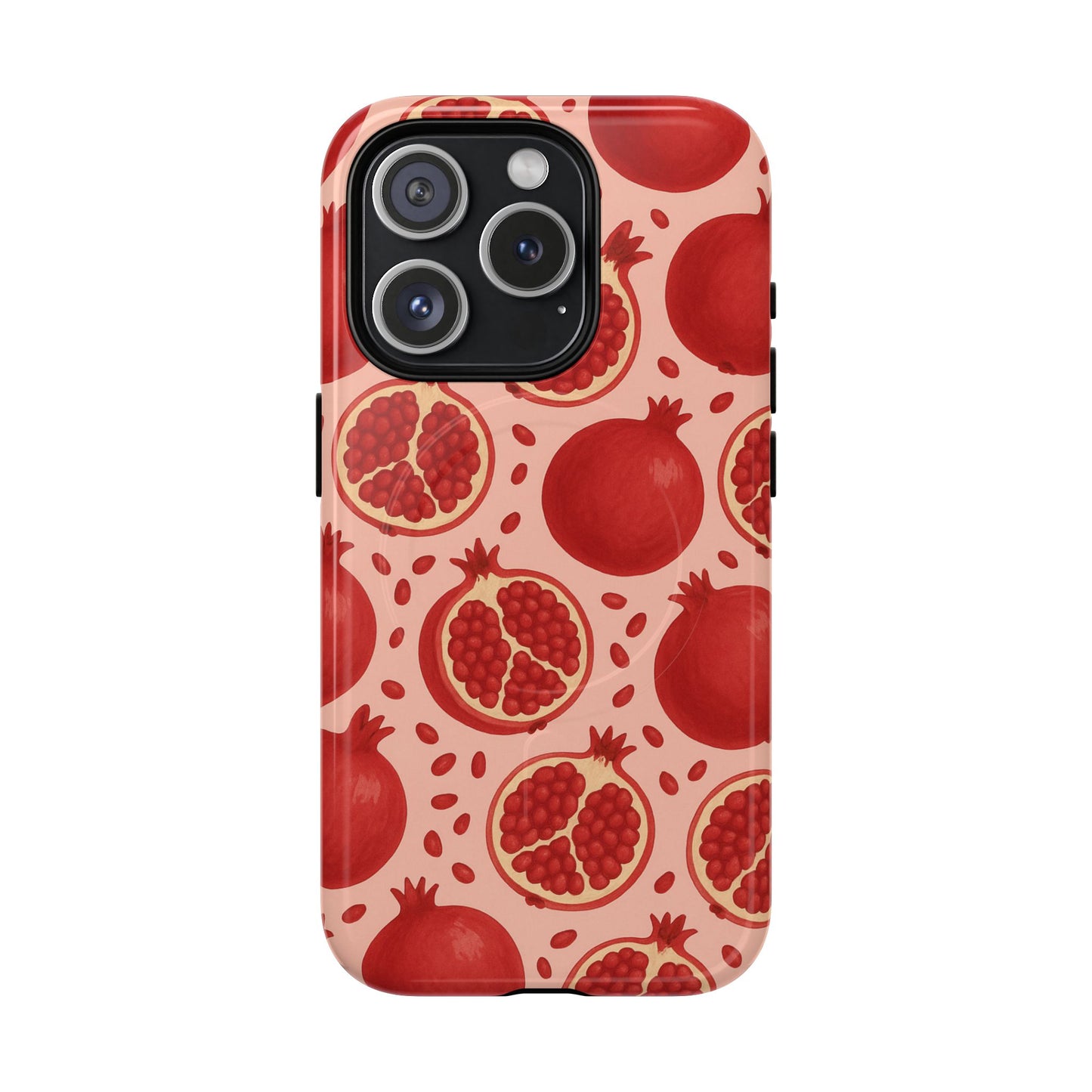 Pomegranate Fruit Tough iPhone Case | MagSafe Compatible