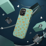 Cookie & Coffee Pattern Tough iPhone Case — Impact-Resistant  Shamo's