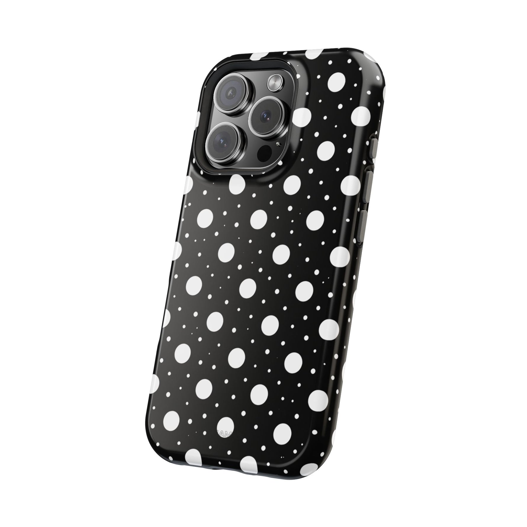 Polka Dot Impact-Resistant iPhone Case | MagSafe