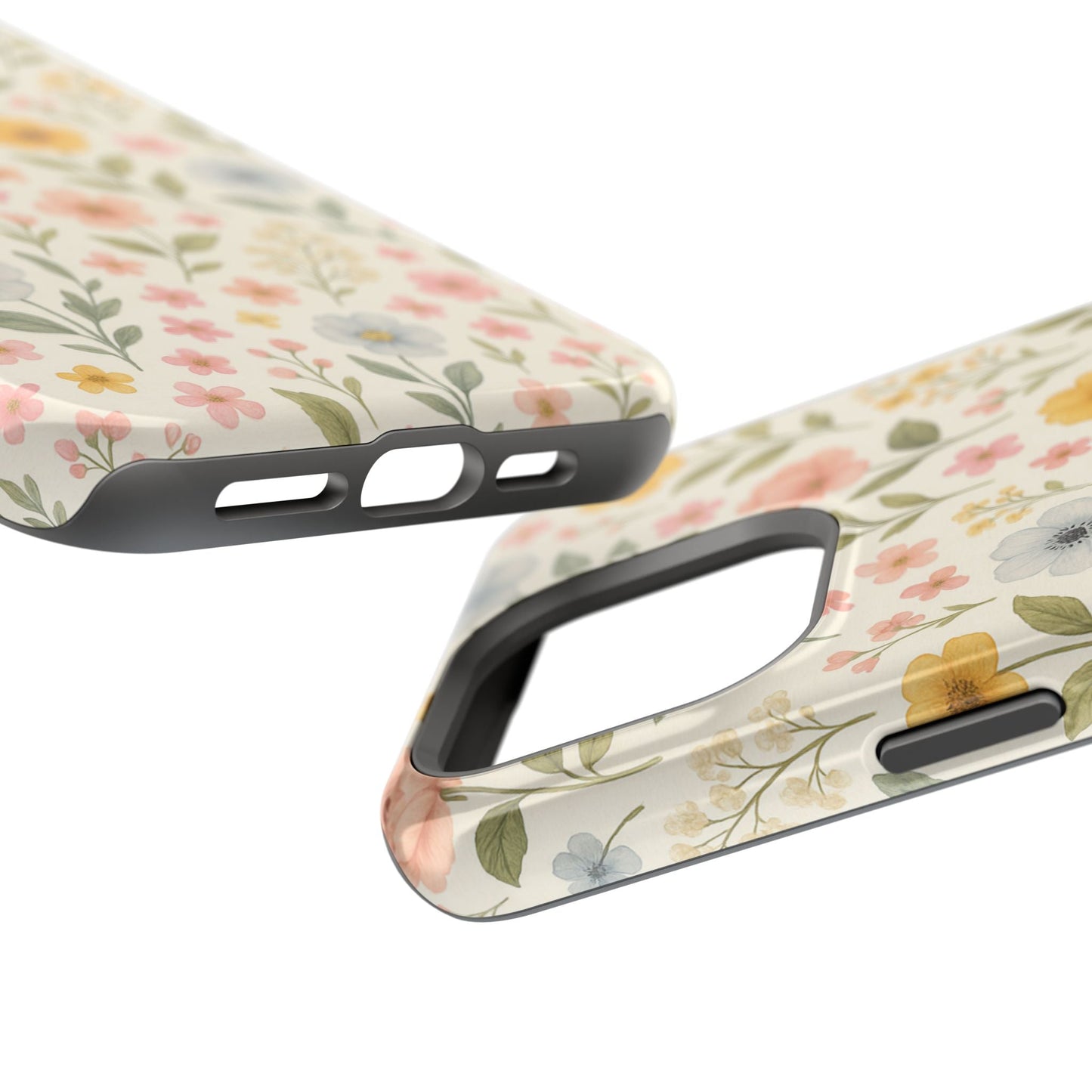 Floral Garden Impact iPhone Case with MagSafe compatibility  Shamo's