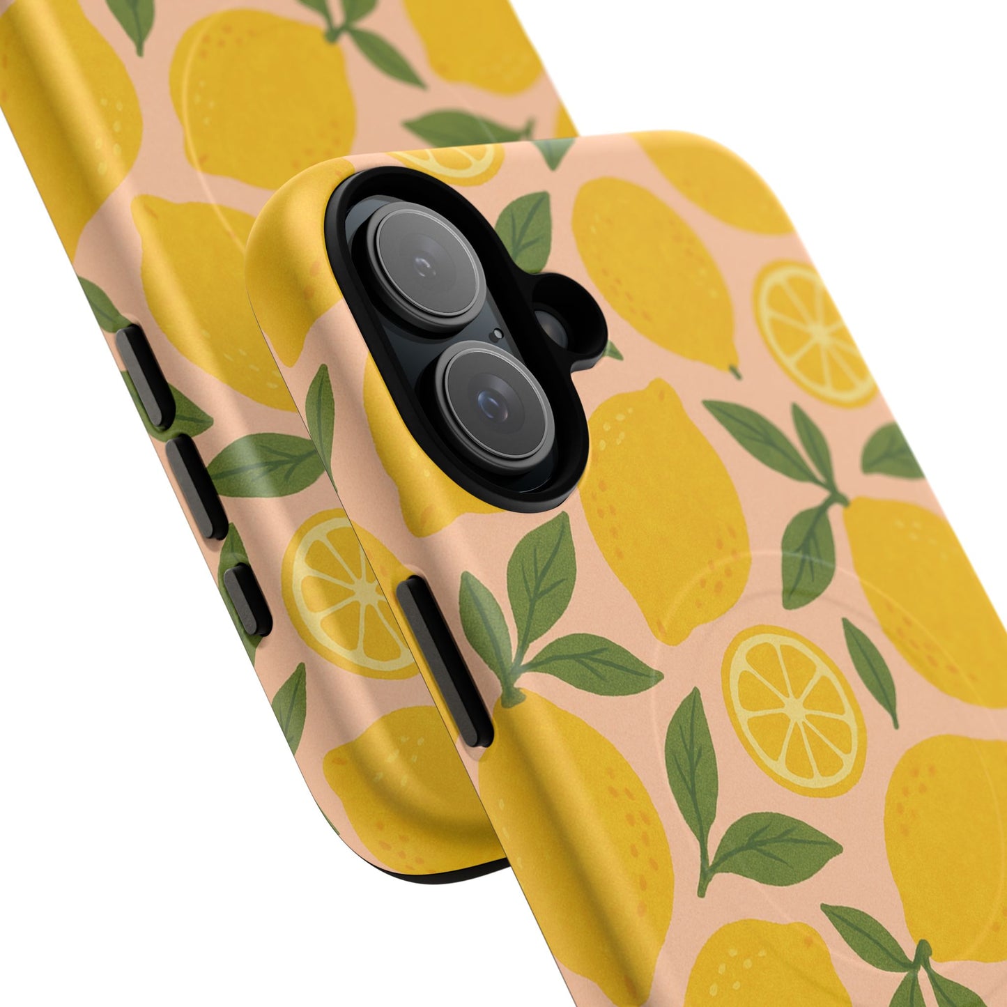 Lemon Fruit Design iPhone Case | MagSafe Compatible