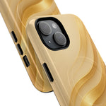 Luxury Series Golden Aura iPhone Case compatible with MagSafe - Shamo's