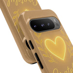 Grateful Heart iPhone Case — Warm Neon Heart  Shamo's