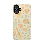 Spain hand-drawn Floral Summer Beach Vibes iPhone Case with MagSafe  Shamo's iPhone 16 Plus / Glossy