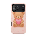 Heart Hug Teddy Bear iPhone Case – with MagSafe - Shamo's