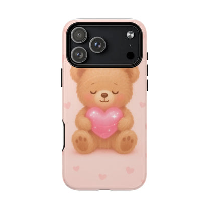 Heart Hug Teddy Bear iPhone Case – with MagSafe - Shamo's