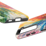 Vibrant Abstract Paint Explosion Impact Phone Case  Shamo's