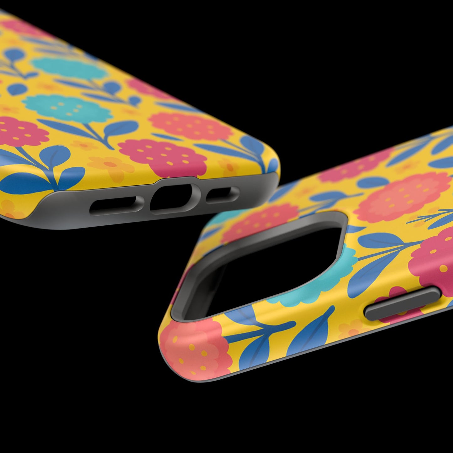 Vibrant Floral MagSafe Phone Case