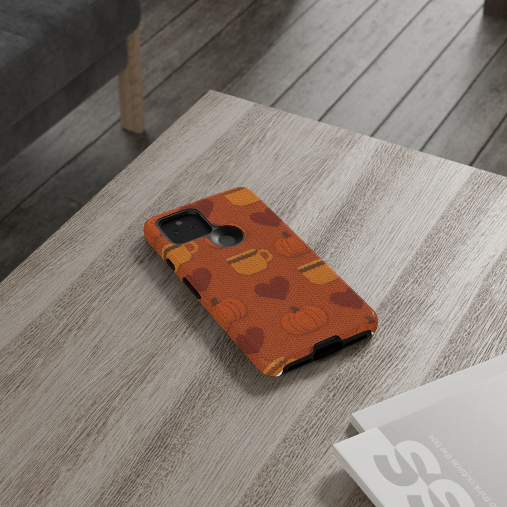 Fall Pumpkin & Coffee iPhone Case  Shamo's