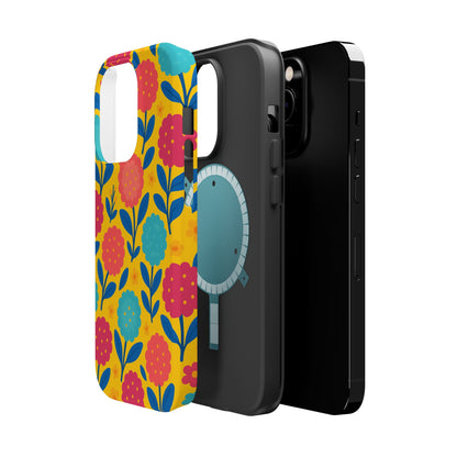 Vibrant Floral MagSafe Phone Case
