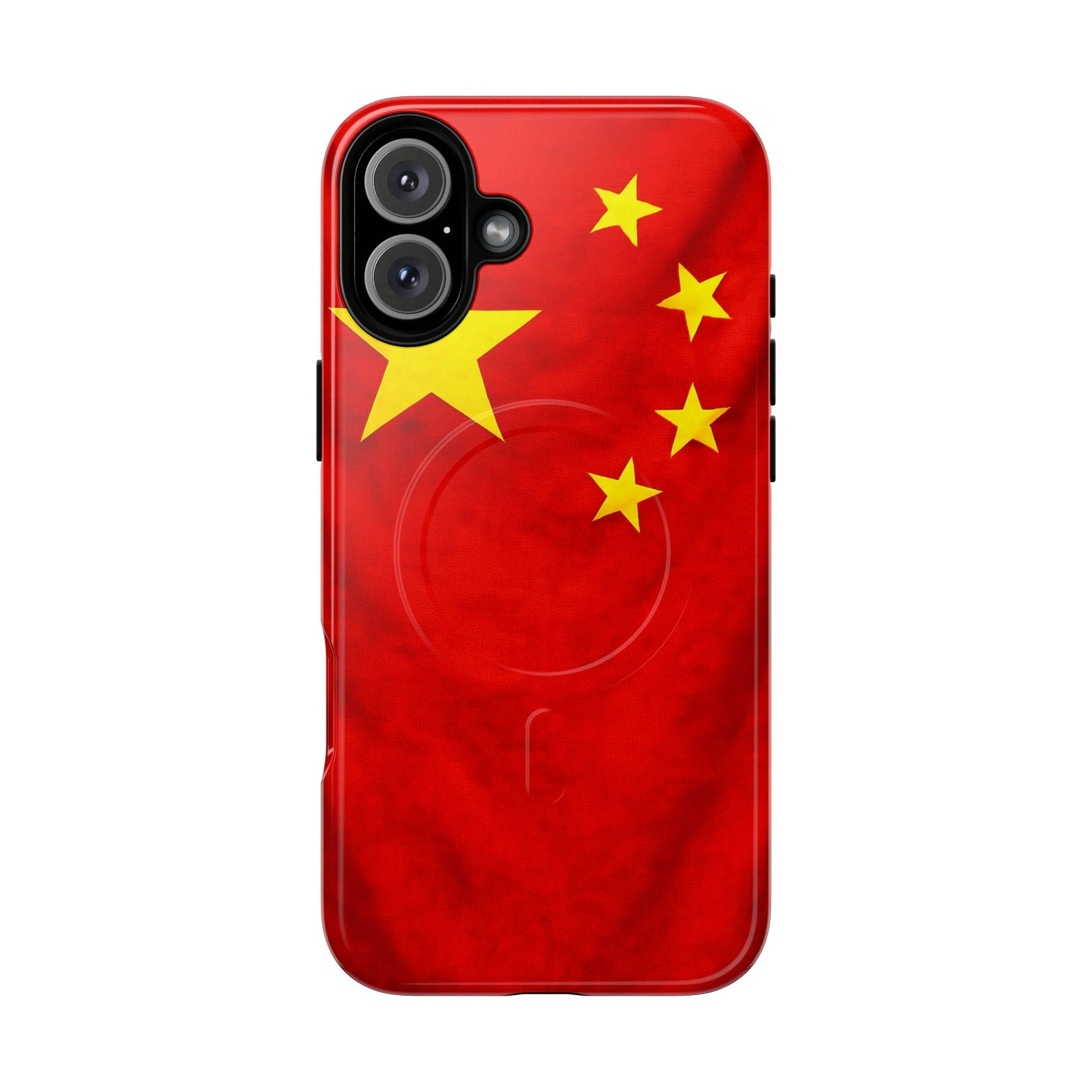 China Flag iPhone Case | MagSafe  Shamo's iPhone 16 Plus / Glossy