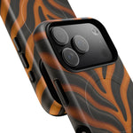 Fierce Tiger Striped iPhone Case - Works with MagSafe - Shamo's