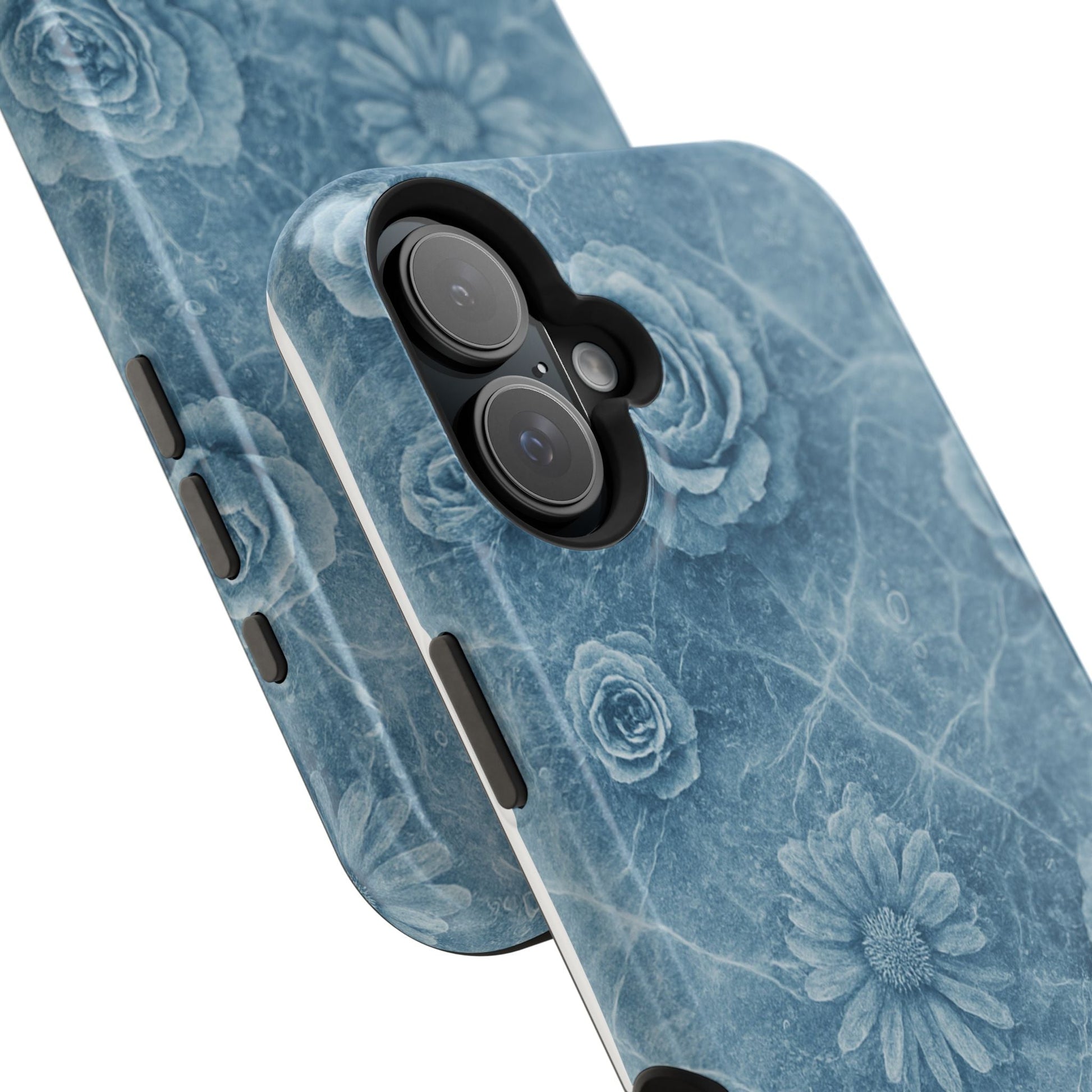 Frozen Flower Impact-Resistant iPhone Case — MagSafe Compatible  Shamo's