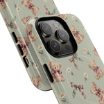 Funda para iPhone con lazo y osito de peluche con MagSafe