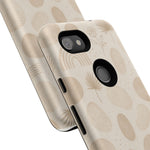 Neutral Pebble Pattern Tough iPhone Case  Shamo's
