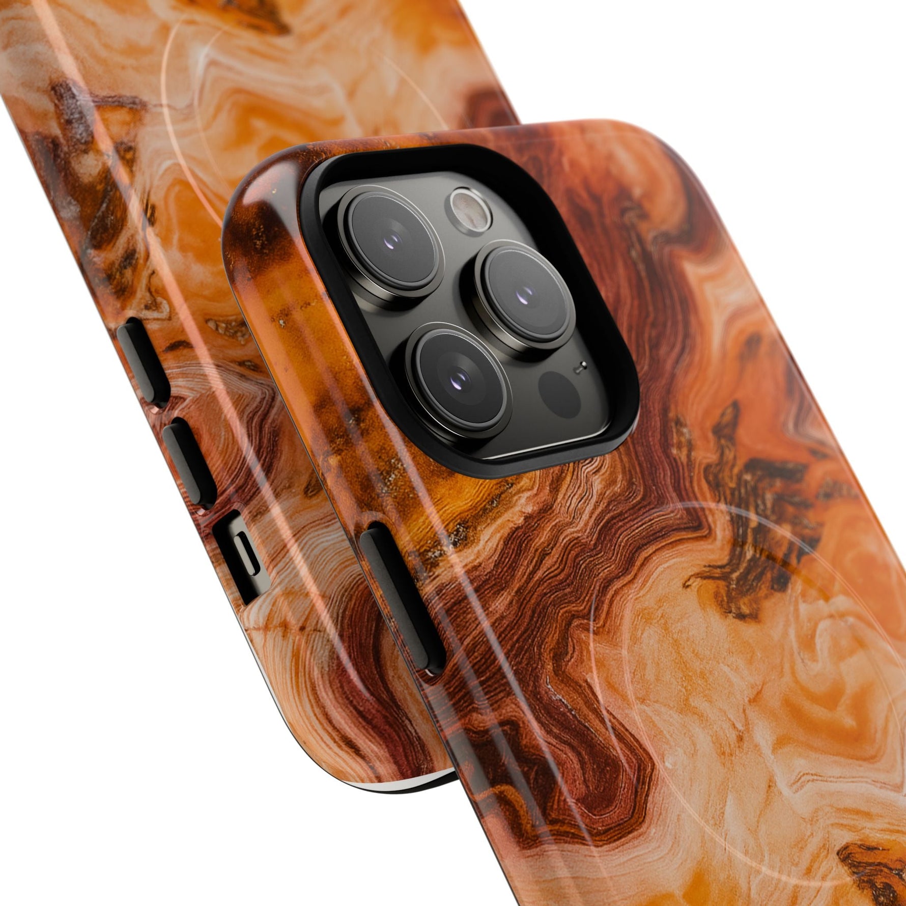 Amber Agate Marble iPhone Case — compatible with MagSafe  Shamo's