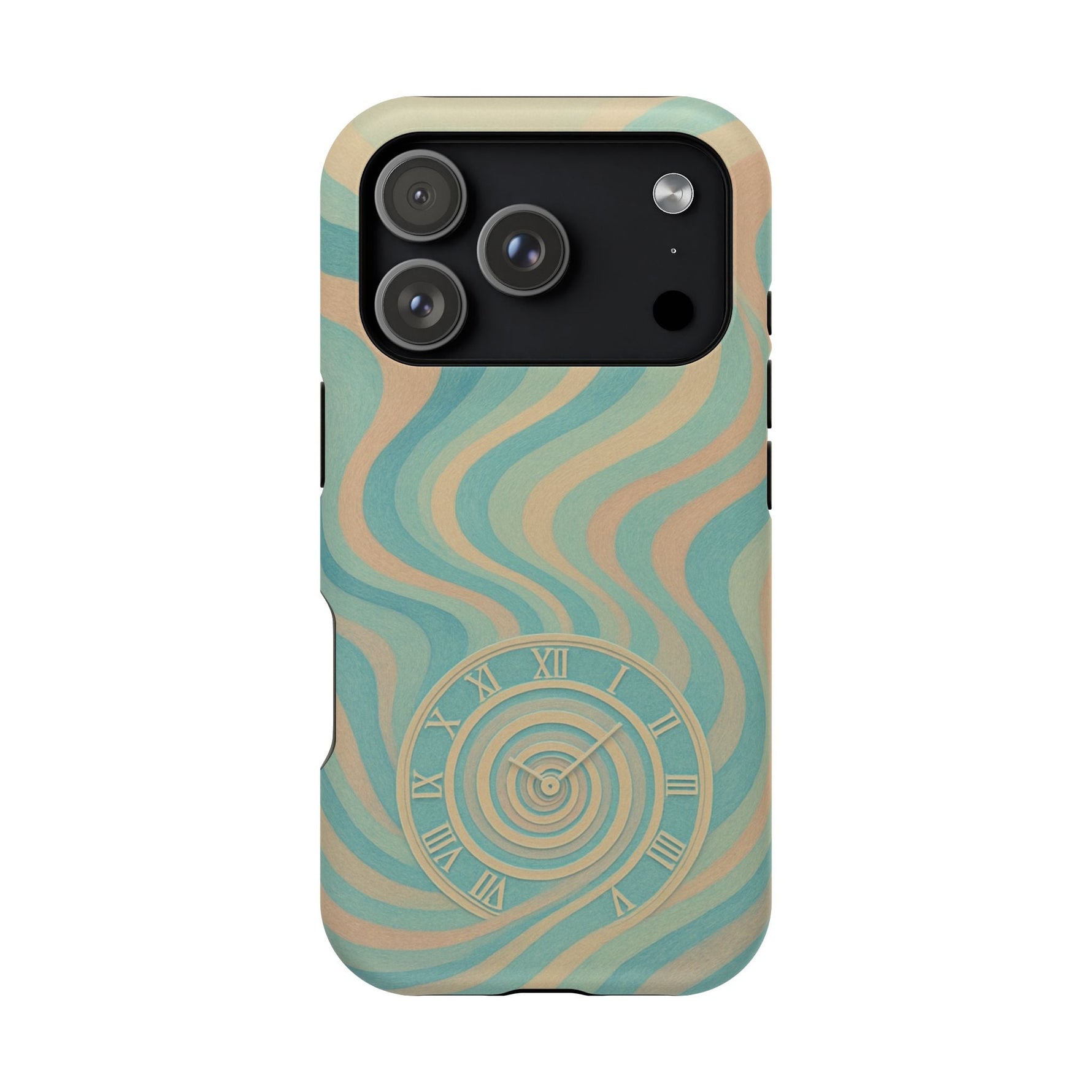 “Flow of Time” iPhone Case with MagSafe Compatibility  Shamo's